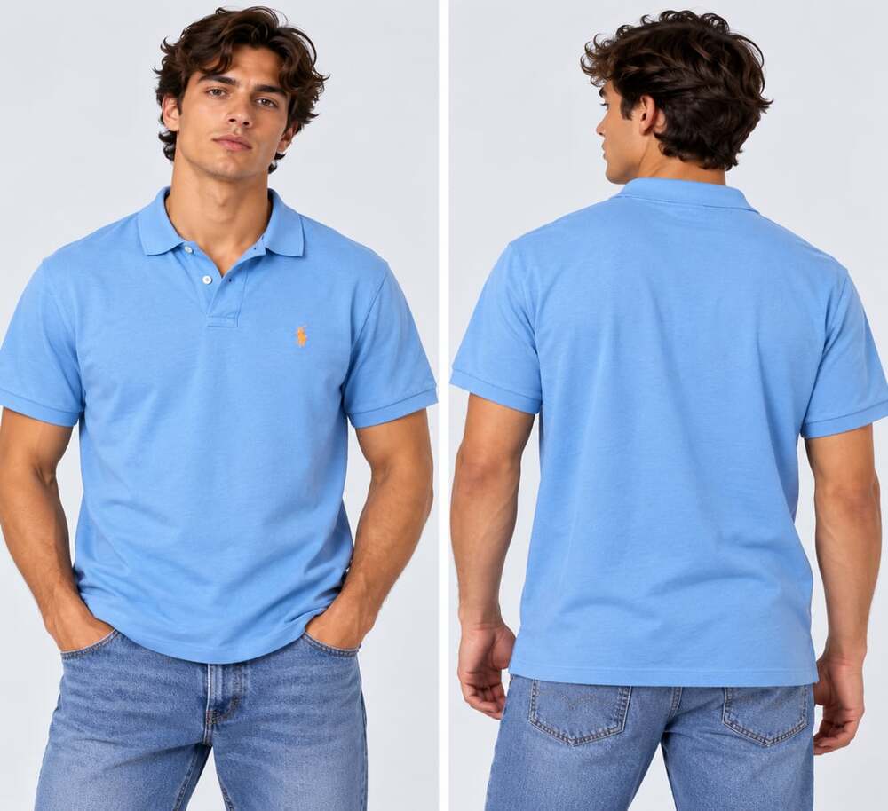 Polo Ralph Lauren Custom Fit Polo Size L Blue